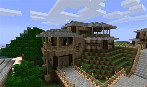 The homes in villages can be a good starting point or example for how to build a simple minecraft house. house designs *update* - Screenshots - Show Your Creation ...