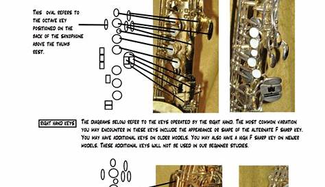 saxophone fingering chart online