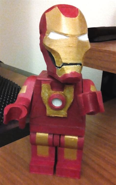 Superhero Minifigs Iron Man Captain America And Thor