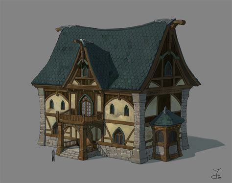 Artstation Medieval House