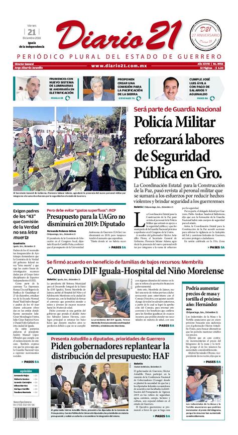 Calaméo Diario 21 21 Diciembre 2018