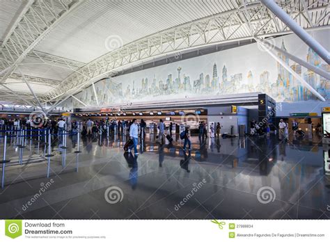 Jfk Airport New York City Editorial Stock Image Image Of Travel 27988834