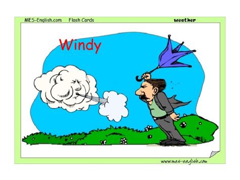 Weather Conditions Flashcards