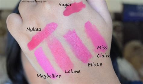 Top 6 Matte Pink Lipsticks Under Rs500 In India Swatches Giveaway