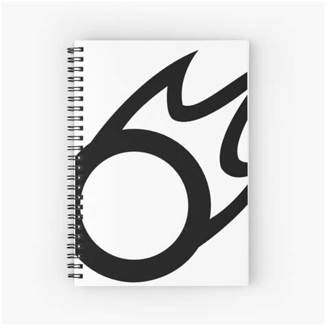 Ffxiv Black Mage Job Class Icon Spiral Notebook By Itsumi Redbubble