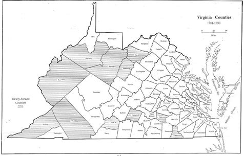 Map Virginia Counties 1790 Get Latest Map Update
