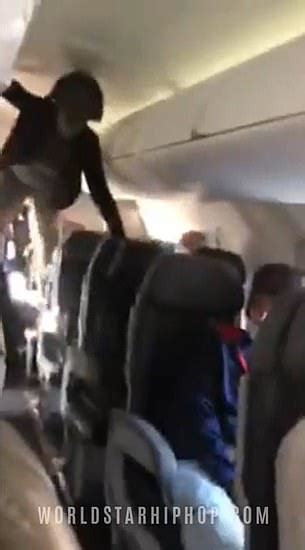 woman s exorcist style meltdown aboard plane caught on camera small joys