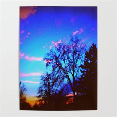 Colorful Sky Vintage Poster By 2sweet4words Designs Society6