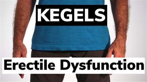 Kegel Exercises For Erectile Dysfunction Physiotherapy Guide Youtube