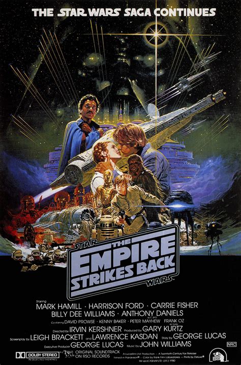 The Empire Strikes Back Poster Restoration Performed By Darren Harrison Star Wars Movies
