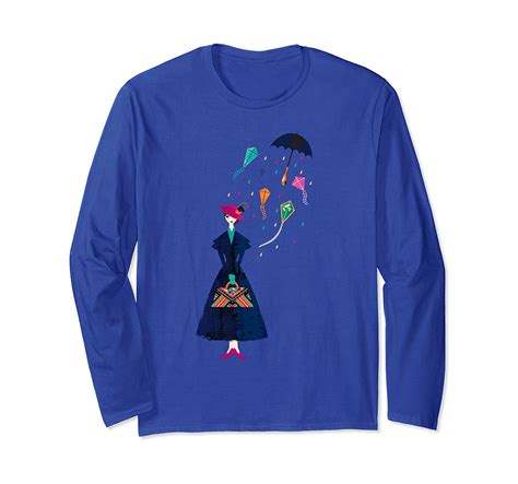 Disney Mary Poppins Umbrella Long Sleeve T Shirt