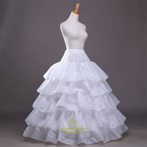 Women Taffetapolyester Floor Length Ball Gown Petticoat Vampal Dresses