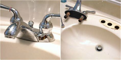 Your faucet may not look the same as the image above. A Woman's Guide to Installing a Faucet - Sand and Sisal