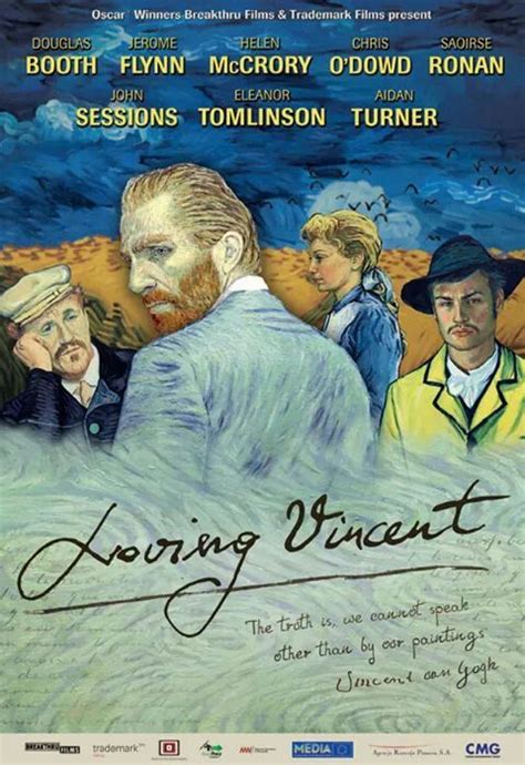 Promo Poster Movies Vincent Van Gogh Animation Film