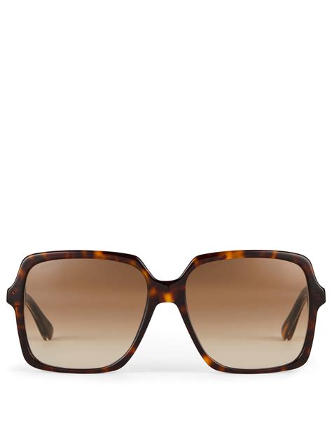 gucci oversized square sunglasses holt renfrew canada