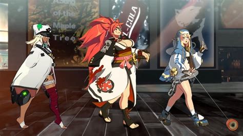 4k Legs Baiken Boobs Walking Women With Swords Hat Big Boobs Guilty Gear Bridget Women