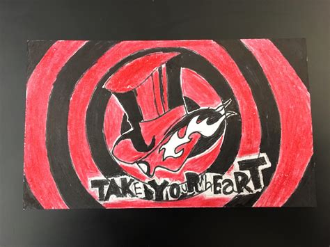 Maybe you would like to learn more about one of these? Made my own phantom thief calling card ( tried to get it as accurate as possible) : Persona5