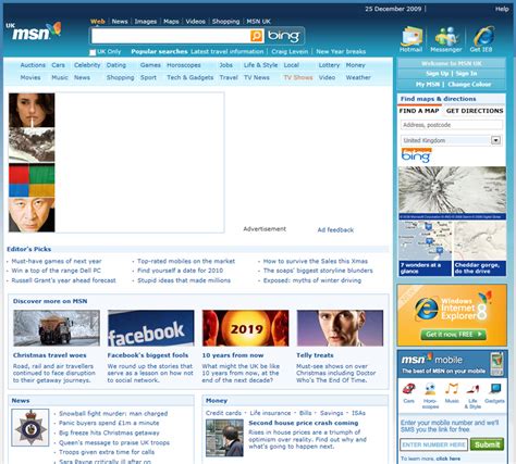 The New And Improved Msn Homepage State Of Digital