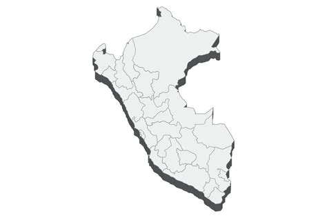 Ilustración De Mapa 3d De Perú 6124645 Vector En Vecteezy