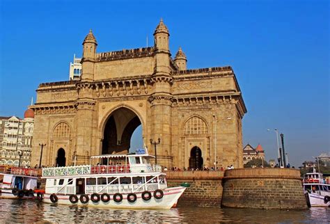 Stock Pictures Gateway Of India View From The Sea