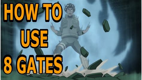 How To Use The 8 Gates Naruto Online Guide Youtube