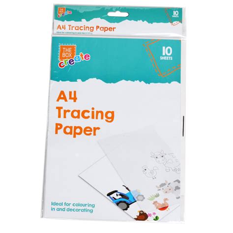 A4 Tracing Paper 10 Pack Play Resource