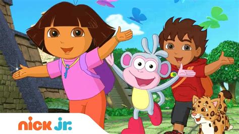 Explore with dora, boots, backpack, map, and swiper! Dora The Explorer Meet Nick Jr Uk : NickALive ...