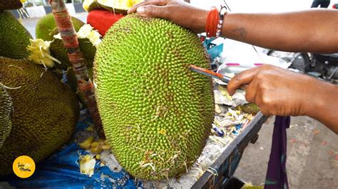 Huge Jackfruit Kathal Cutting Rs 30 Surat Gujarat L आपने इतना