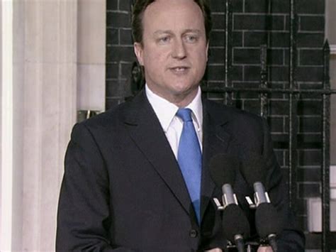 David Cameron Becomes British Prime Minister