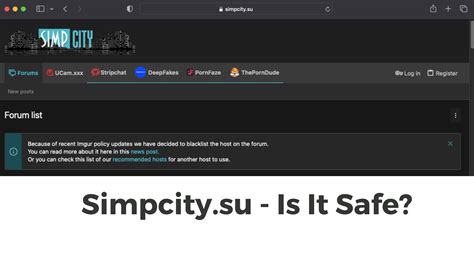 Simpcity Su Is It Safe Removal