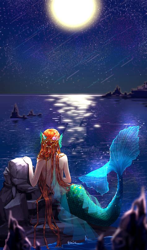 Mermaid Illustration By Mrim95 On Deviantart