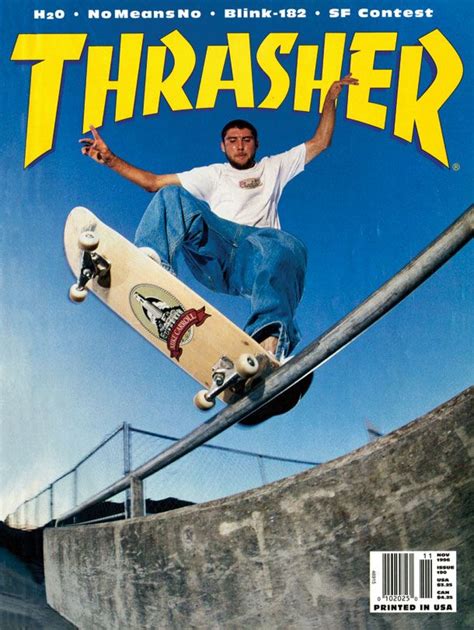 November 1996 Thrasher Magazine Thrasher Skateboard Photography