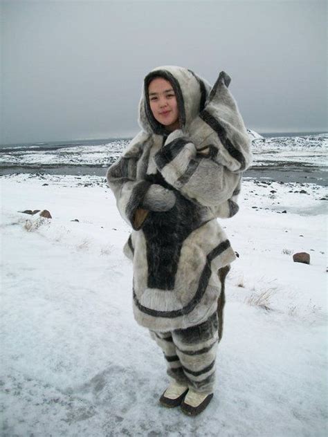 Ready For The Cold Inuit Fashion Culturas Del Mundo Traje