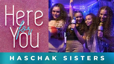 Haschak Sisters Here For You Karaoke Version Youtube