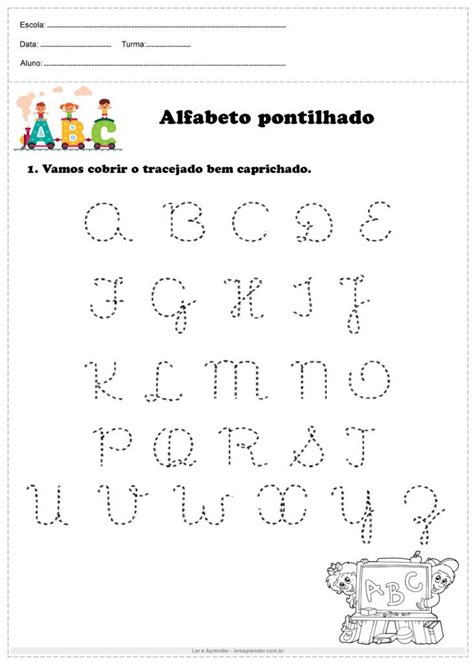 Incredible Alfabeto Cursivo Para Imprimir Pontilhado References