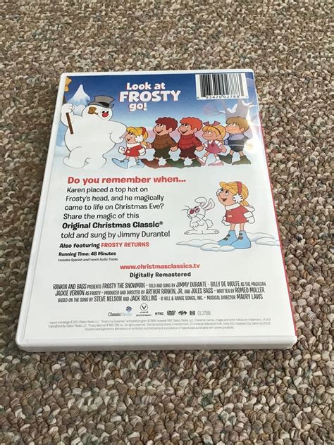 Frosty The Snowman And Frosty Returns Dvd 2010 883476027883 Ebay