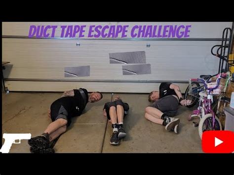 Duct Tape Escape CHALLENGE YouTube