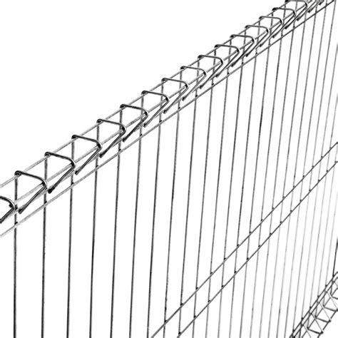 Roll Top Fence Steel Fencing Triangle Bending Brc Metal Fence Welded