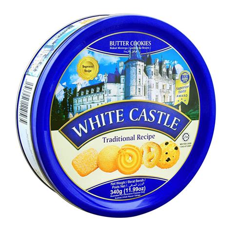 White castle butter cookies traditional recipe. Order White Castle Butter Cookies, Tin, 340g Online at ...