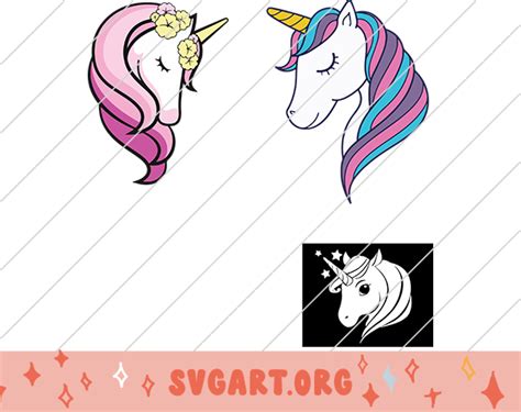 Unicorn Head Svg Free Unicorn Head Svg Download Svg Art