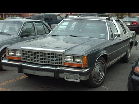 During one night on patrol,. 1981 Ford LTD Crown Victoria Review - YouTube