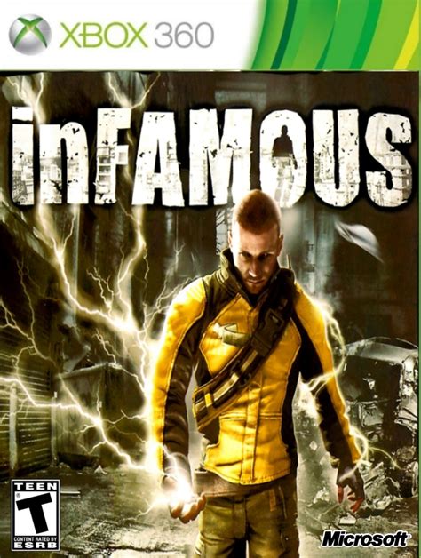 Infamous 2009 Xbox 360 Cover By Ruthlessguide1468 On Deviantart