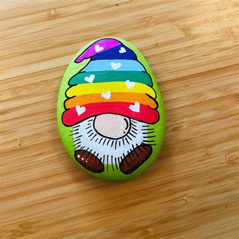 Stone Art Painting Pebble Painting Pebble Art Painting Crafts Craft Paint Painted Rock