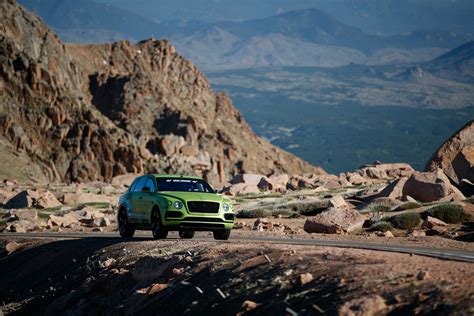 Bentley Bentayga Conquers Pikes Peak Nuvo