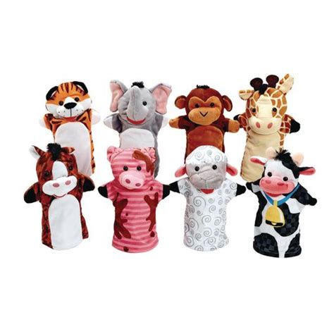 Toddler Hand Puppets Set Of 8