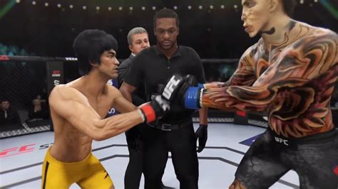 Bruce Lee Vs The Dragon Ea Sports Ufc 3 Rematch Youtube