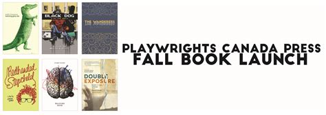 Playwrights Canada Press Fall Book Launch