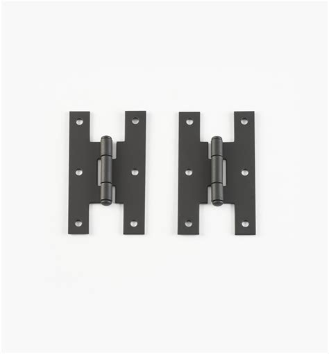 Home And Garden Cabinet Hinge Black Wrought Iron Hinge H Flush 3 H Pack