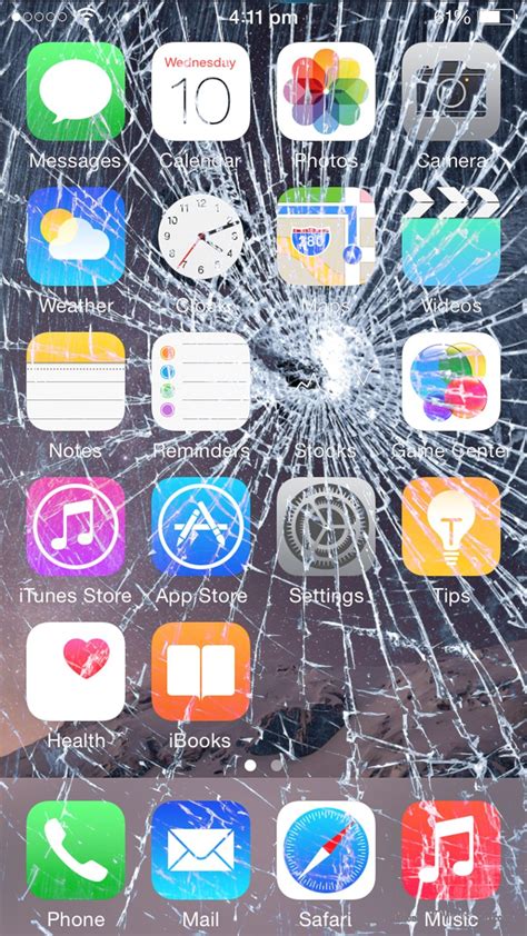 Broken Screen Wallpaper For Iphone 7 Plus 2021 Live Wallpaper Hd
