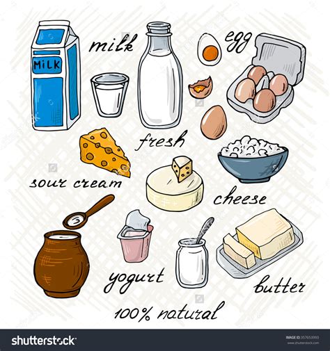 Dairy Products Clipart Clipground